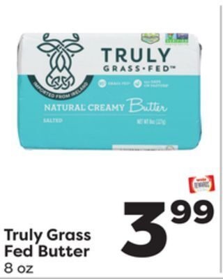 Weis Markets Truly grass fed butter offer