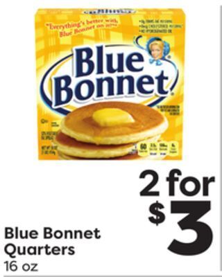 Weis Markets Blue bonnet quarters offer