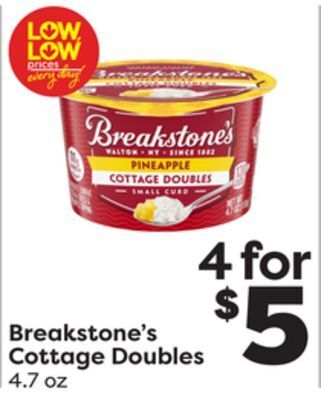 Weis Markets Breakstone's cottage doubles offer