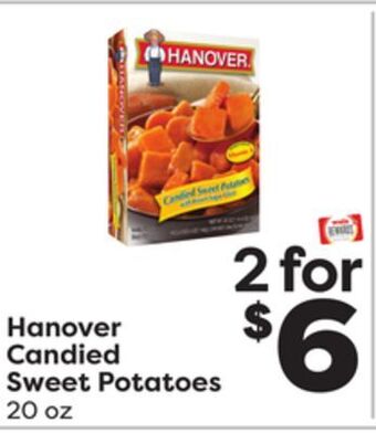Weis Markets Hanover candied sweet potatoes offer