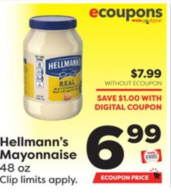 Weis Markets Hellmann's mayonnaise offer