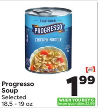 Weis Markets Progresso soup offer