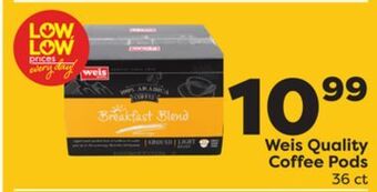 Weis Markets Weis quality coffee pods offer