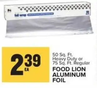 Food Lion Food Lion Aluminum Foil 50sq.Ft. offer