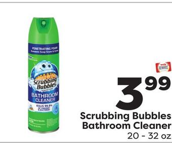 Weis Markets Scrubbing bubbles bathroom cleaner offer