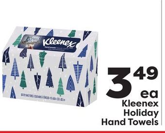 Weis Markets Kleenex holiday hand towels offer