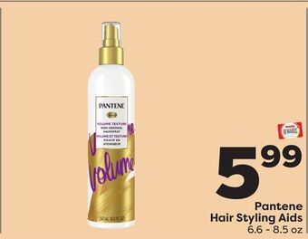 Weis Markets Pantene hair styling aids offer
