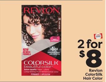 Weis Markets Revlon colorsilk hair color offer