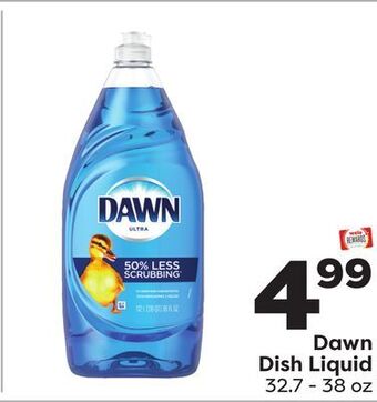Weis Markets Dawn dish liquid offer