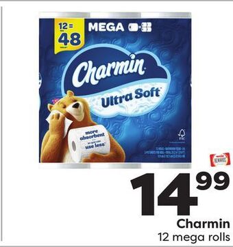 Weis Markets Charmin 12 mega rolls offer
