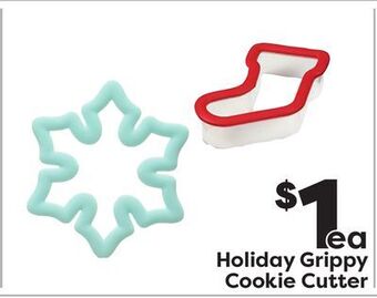 Weis Markets Holiday grippy cookie cutter offer