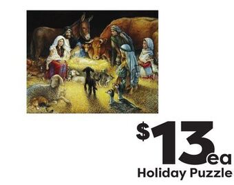 Weis Markets Holiday puzzle offer
