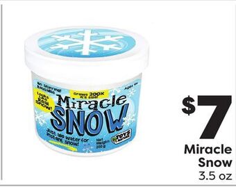 Weis Markets Miracle snow offer