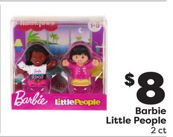 Weis Markets Barbie little people offer