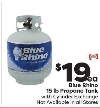 Weis Markets Blue rhino 15 lb propane tank offer