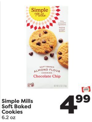 Weis Markets Simple mills soft baked cookies offer