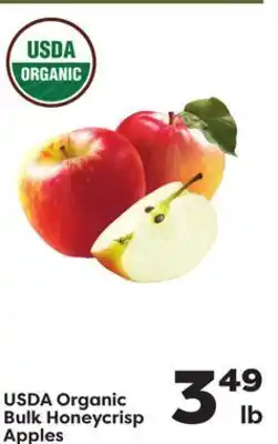 Weis Markets Usda organic bulk honeycrisp apples offer