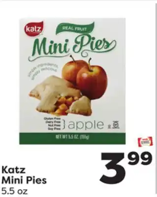 Weis Markets Katz mini pies offer