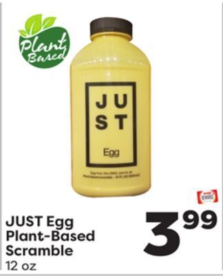 Weis Markets Just egg plant-based scramble offer