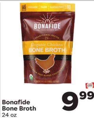 Weis Markets Bonafide bone broth offer