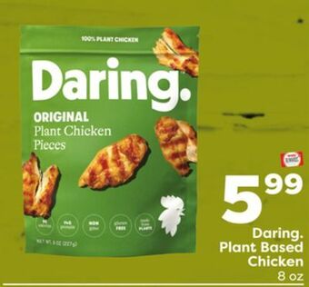 Weis Markets Daring. plant based chicken offer