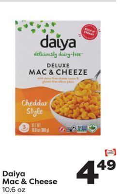 Weis Markets Daiya mac & cheese offer