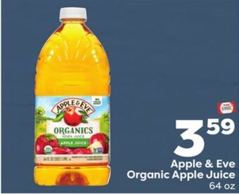 Weis Markets Apple & eve organic apple juice offer