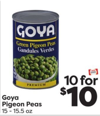 Weis Markets Goya pigeon peas offer