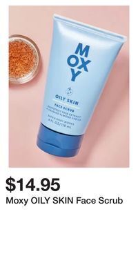 Bath & Body Works Moxy oily skin face scrub offer