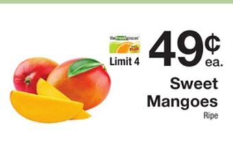 The Fresh Grocer Sweet mangoes offer
