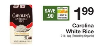 The Fresh Grocer White rice offer