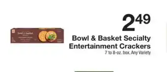 The Fresh Grocer Secialty entertainment crackers offer