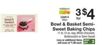 The Fresh Grocer Semi-sweet baking chips offer