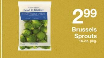 The Fresh Grocer Brussels sprouts offer