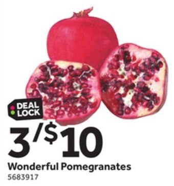 Stop&Shop Wonderful pomegranates offer