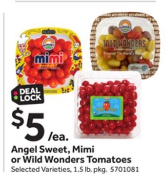 Stop&Shop Angel sweet, mimi or wild wonders tomatoes offer