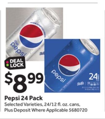 Stop&Shop Pepsi 24 pack offer