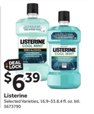 Stop&Shop Listerine offer