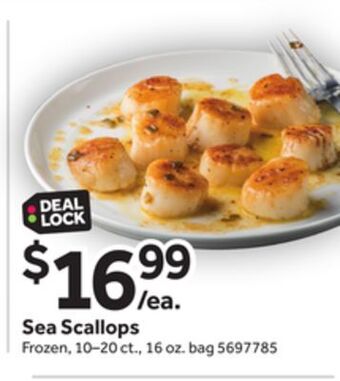 Stop&Shop Sea scallops offer