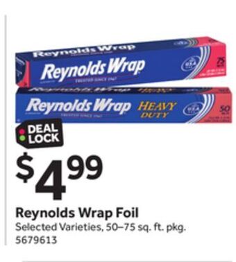 Stop&Shop Reynolds wrap foil offer