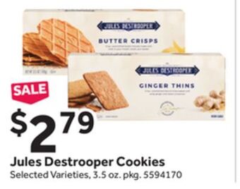Stop&Shop Jules destrooper cookies offer