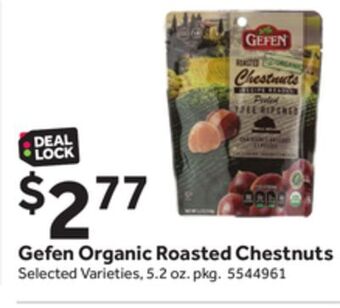 Stop&Shop Gefen organic roasted chestnuts offer