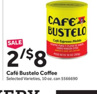 Stop&Shop Café bustelo coffee offer