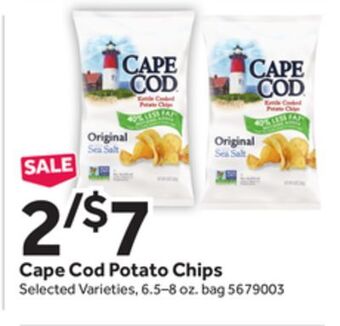 Stop&Shop Cape cod potato chips offer
