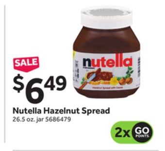 Stop&Shop Nutella hazelnut spread offer