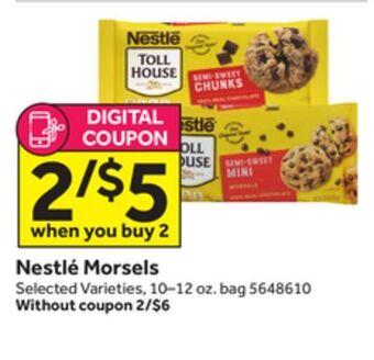 Stop&Shop Nestlé morsels offer