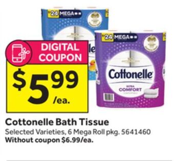 Stop&Shop Cottonelle bath tissue offer