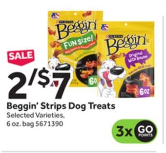 Stop&Shop Beggin' strips dog treats offer