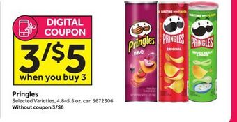 Stop&Shop Pringles offer