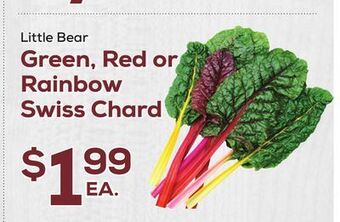 DeCicco & Sons Green, red or rainbow swiss chard offer